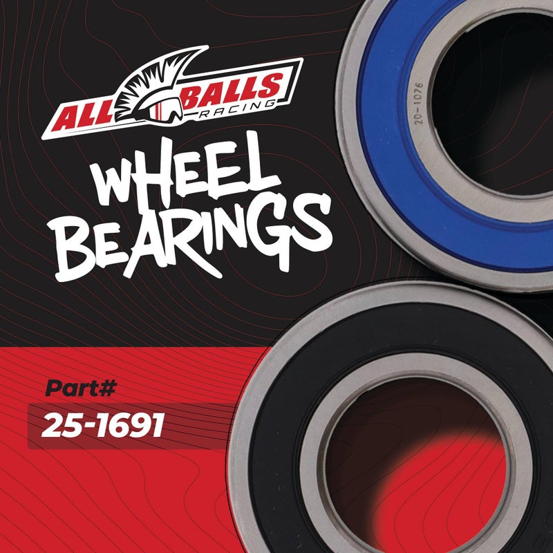 All Balls 25-1691 Front Wheel Bearing Kit Compatible with/Replacement for Harley-Davidson Street Bike FLHTCU Ultra Classic Electra Glide W Sidecar 2008-2010, FLHTK CVO 2014 - Image 5